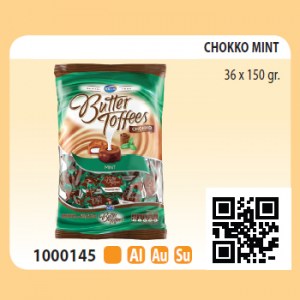 Butter Toffees Chokko Mint 36 x 150 gr